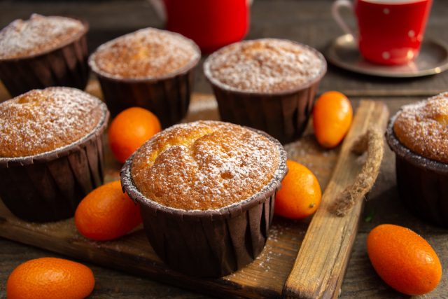 Кексы с кумкватом