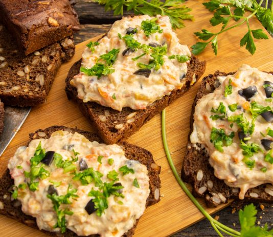 Овощной паштет с домашним творогом