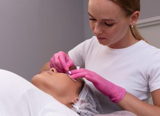 Удаление прыщей