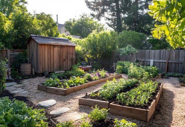Вариантов, как облагородить стандартный огород, множество. Самый эффектный и эффективный способ - организовать приподнятые грядки