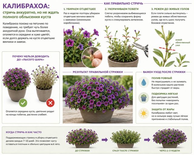 Схема обрезки калибрахоа Схема обрезки калибрахоа