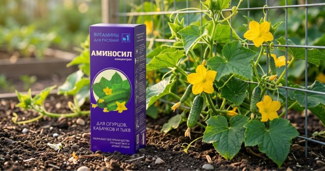 Аминосил для огурцов, кабачков и тыкв