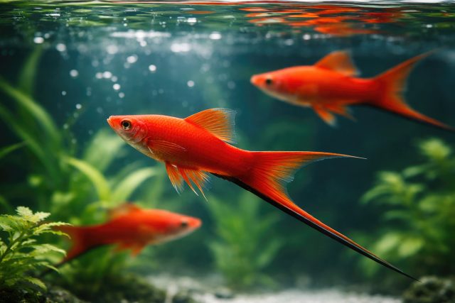 Меченосцы (Xiphophorus) Меченосцы (Xiphophorus)