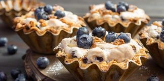 Песочные пирожные с голубикой - Рецепты Песочные пирожные с голубикой