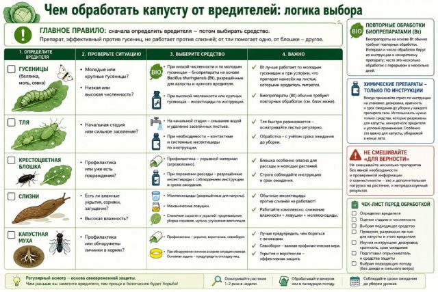 Чем обработать: логика выбора Чем обработать: логика выбора