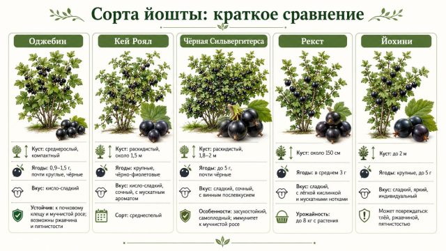 Краткое сравнение популярных сортов йошты Краткое сравнение популярных сортов йошты