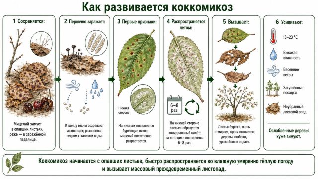 Как развивается коккомикоз Как развивается коккомикоз