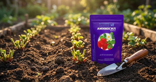 Витамины Аминосил для клубники гранул
