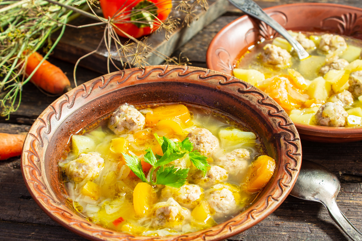 Суп с фрикадельками — самый вкусный рецепт