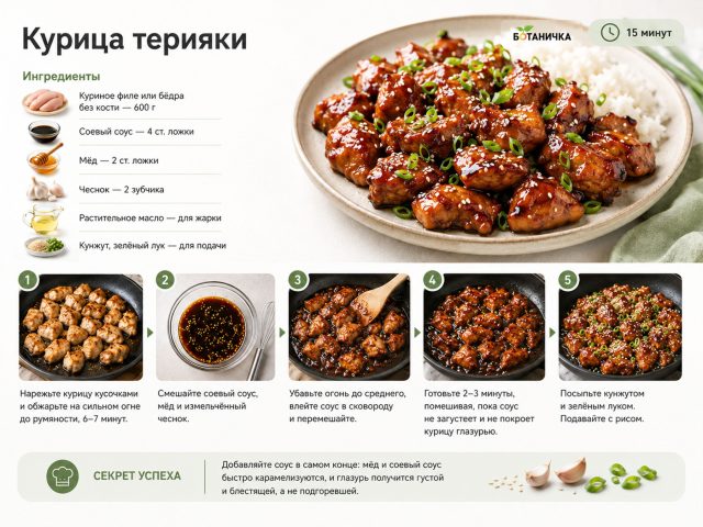 Курица терияки Курица терияки