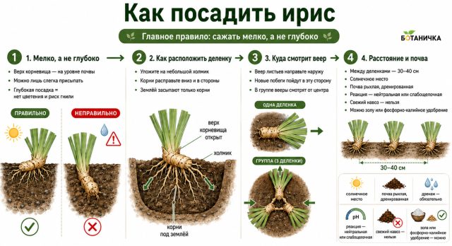 Как посадить ирис: главные правила Как посадить ирис: главные правила