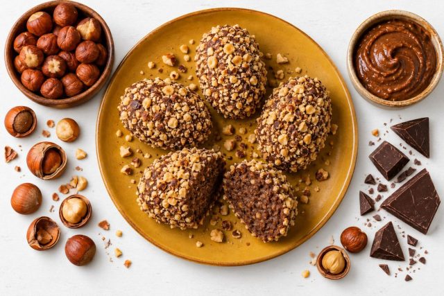Ореховая «Картошка» с фундуком и пралине Ореховая «Картошка» с фундуком и пралине