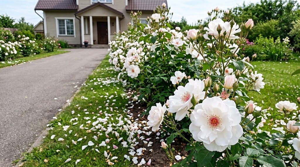 Роза «Жаклин дю Пре» (Rosa ‘Jacqueline du Pré’