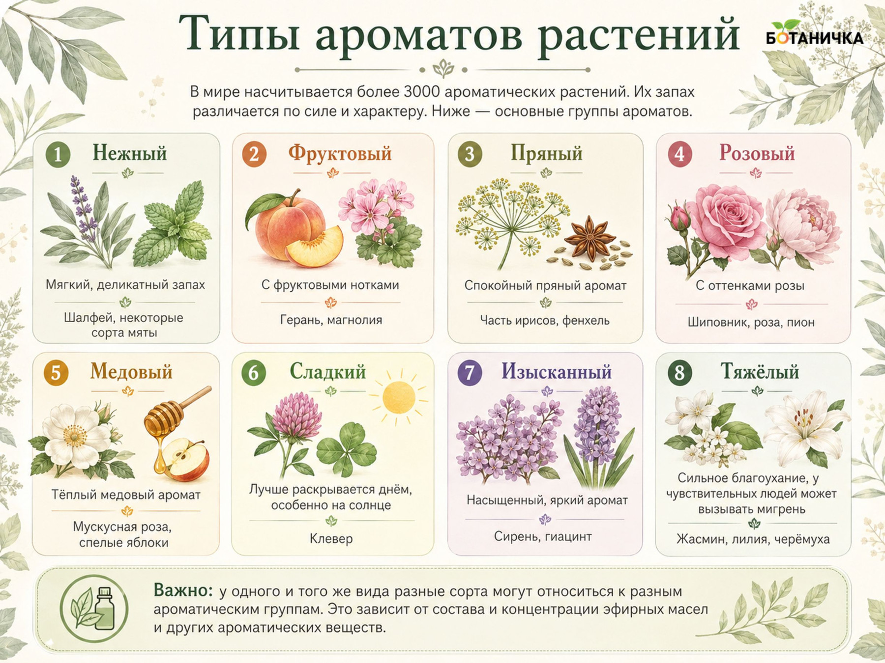 Эфирные масла ароматных растений цветущие бутоны в саду ароматов
