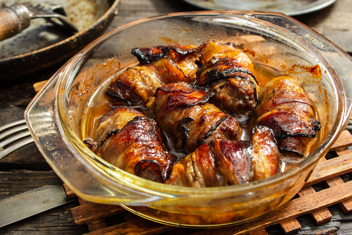 Горячая закуска «Буржуй в телогрейке»