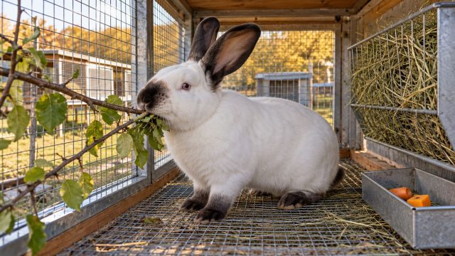 Ветки яблони, груши, ивы, лещины или берёзы кролик грызёт с удовольствием, для него это и занятие, и дополнительная работа для зубов. Ветки яблони, груши, ивы, лещины или берёзы кролик грызёт с удовольствием, для него это и занятие, и дополнительная работа для зубов.